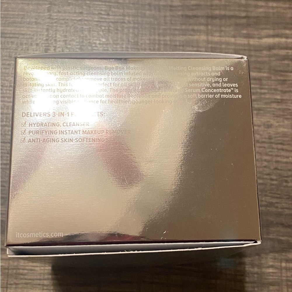 It cosmetics - NEW - BYE BYE MAKEUP CLEANSING BALM MAKEUP REMOVER - Picture 5 of 6